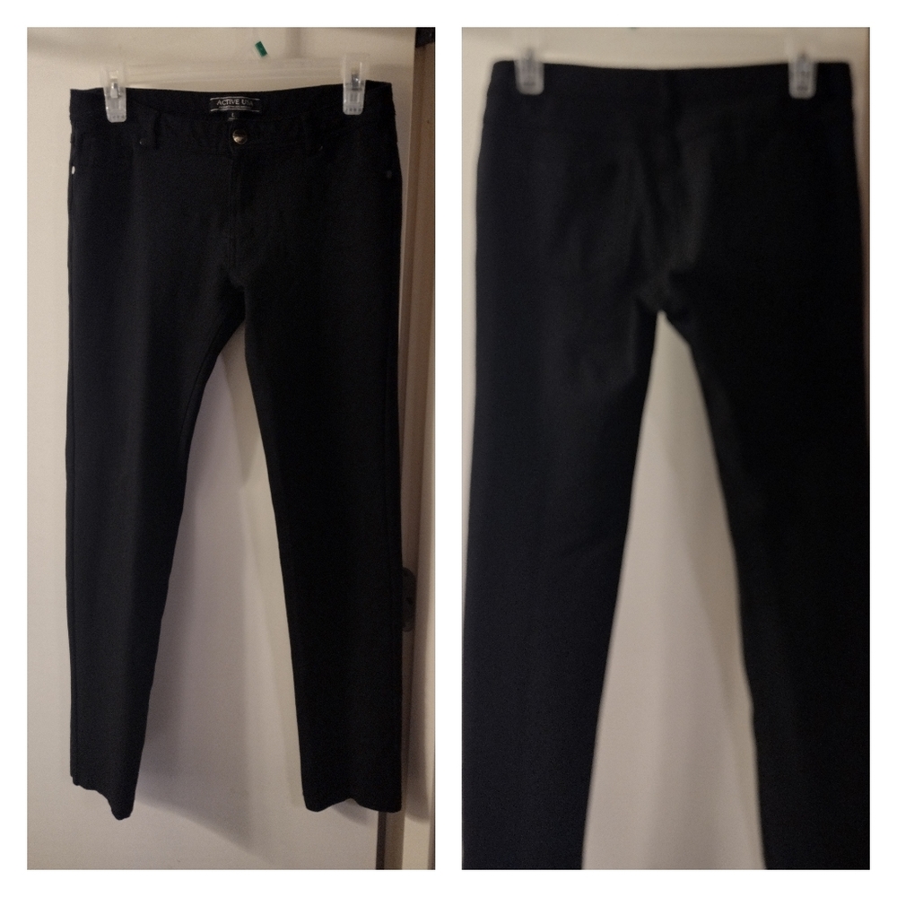Like new ladies blk pants